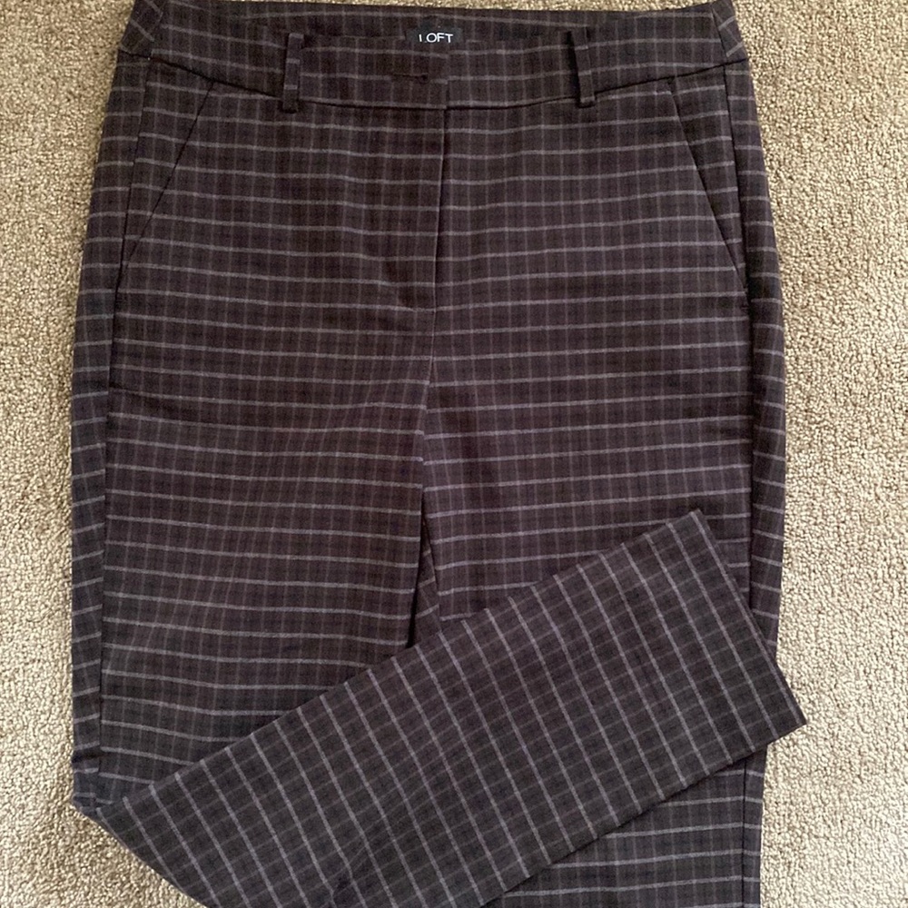 Loft high waist skinny pants, Sz 8